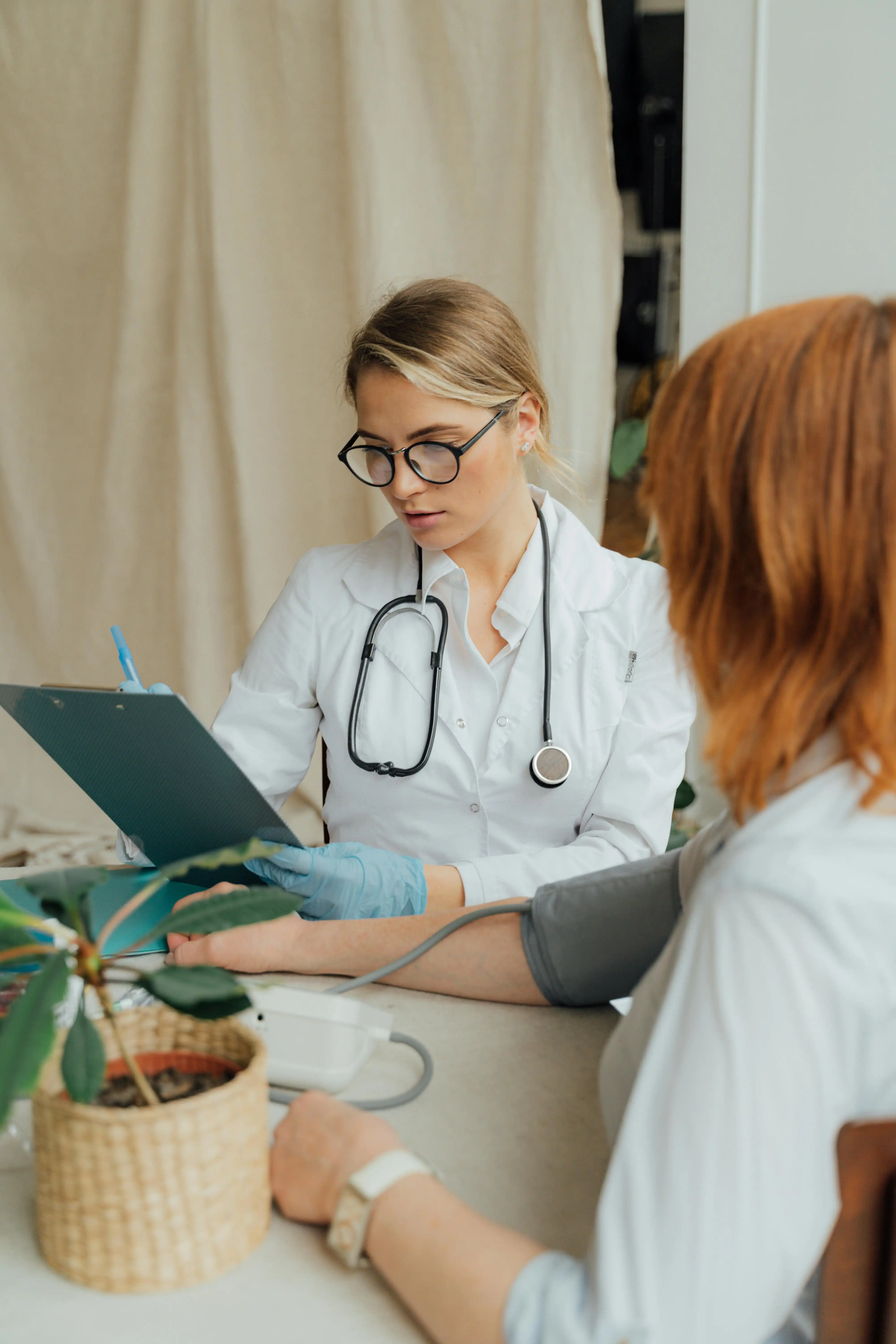 Consulta com médico